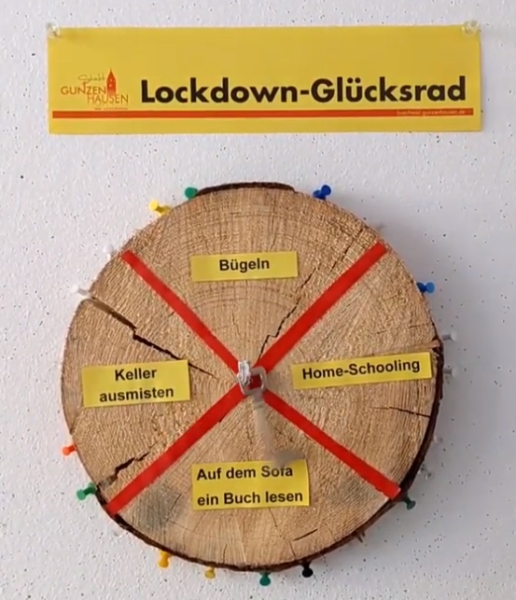 Lockdown-Glücksrad